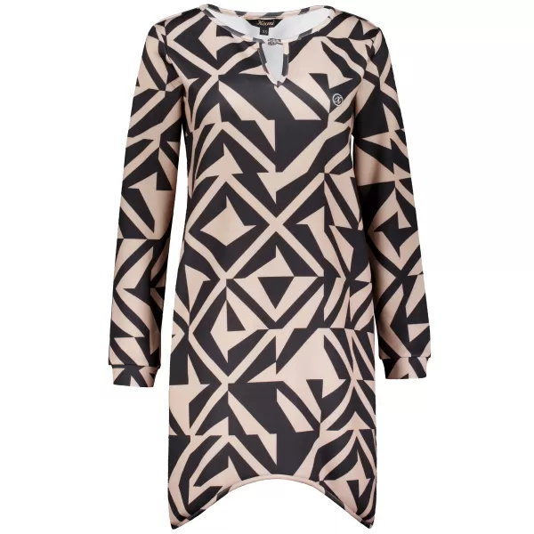  Damen-Sweatshirt KIXMI VELLI HELLBEIGE 