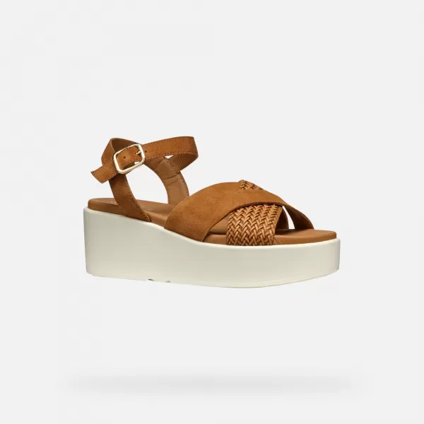  Damensandalen GEOX XAN2.2S BRAUN 