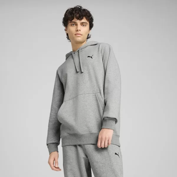  Herren-Sweatshirt PUMA ESS HOODIE FL 68257803 MITTELGRAUES HEIDEKRAUT 