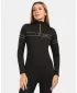 Thermo-T-Shirt für Damen KILPI LEEMA-W ZL0504KI SCHWARZ