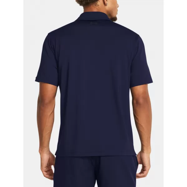  Herren-T-Shirt UNDER ARMOUR UA T2G POLO LB 1383255-410 BLAU 