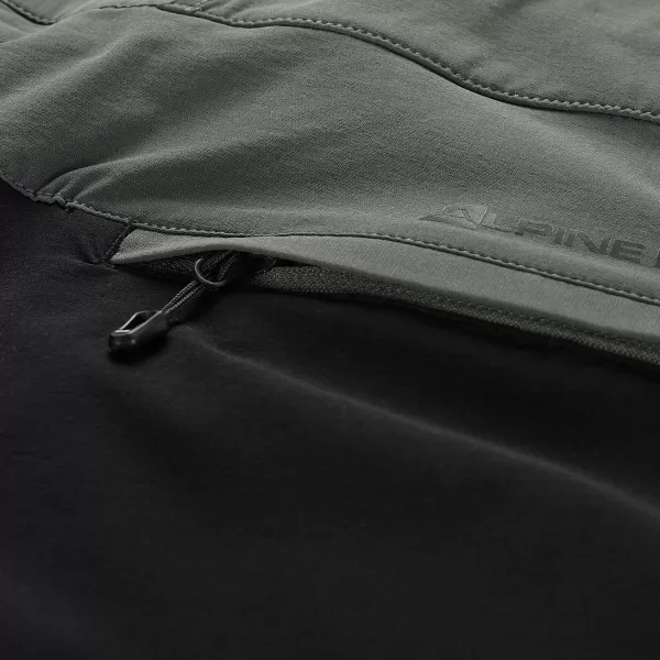  Herren -Softshellhosen ALPINE PRO AKAN 2 KEROSIN 