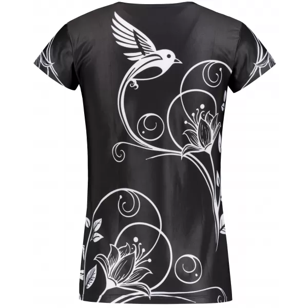  Damen Freizeitshirt Premium ALTISPORT VOJ/ALW106TR06 SCHWARZ 