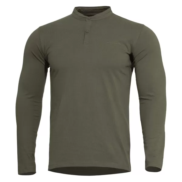  Hemd PENTAGON ROMEO 2.0 HENLEY SHIRT K09016 OLIVGRÜN 