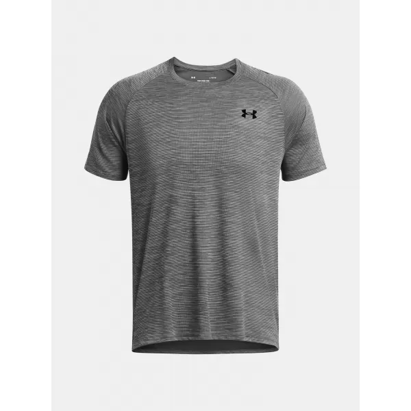  Herren-T-Shirt UNDER ARMOUR UA TECH TEXTURED SS 1382796-025 GRAU 