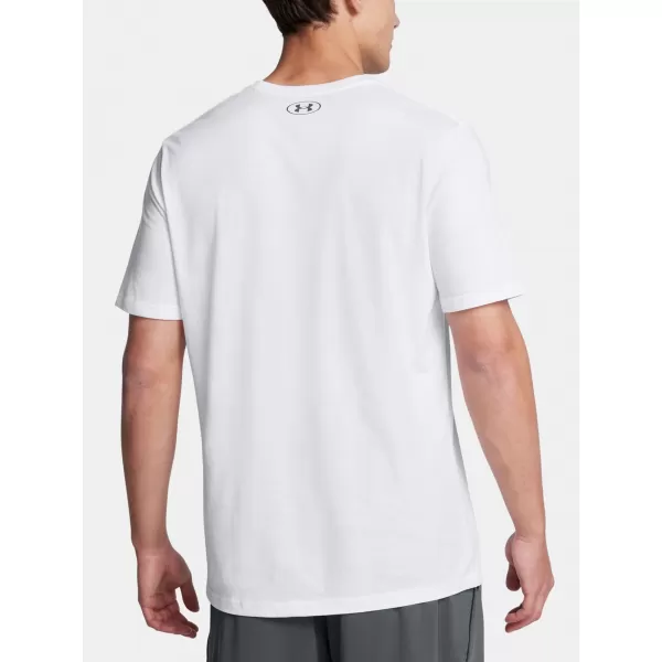  Herren-T-Shirt UNDER ARMOUR UA M BOXED SPORTS UPDATED SS 1386793-100 WEIß 