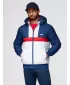 Jacke OMBRE OM-JALP-0296 BLAU UND WEIß