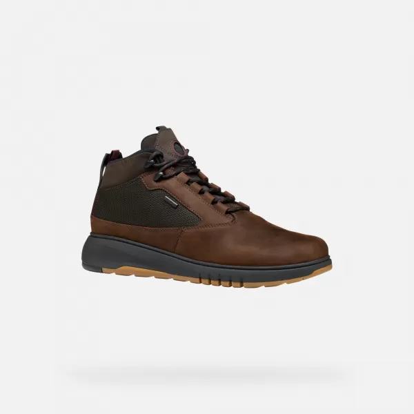  Herrenschuhe GEOX AERANTIS 4X4 ABX G011149 DUNKELBRAUN 