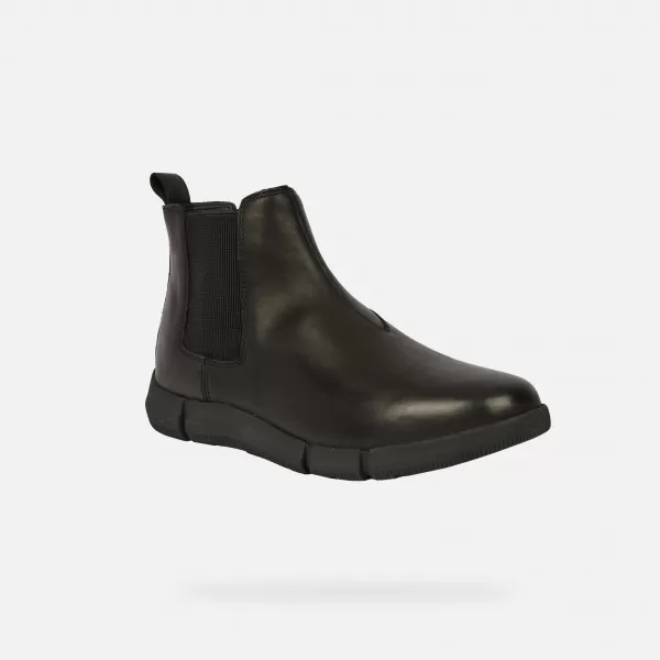  Herrenschuhe GEOX ADACTER M G011270 SCHWARZ 