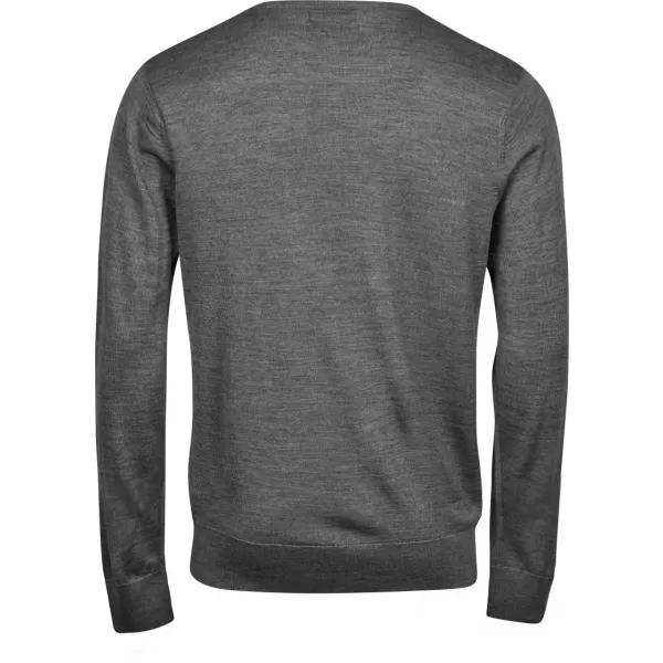  Herrenpullover TEE JAYS | TJ 6000 GRAUE MELANGE 