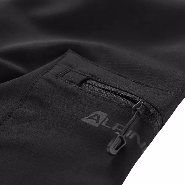  Herren -Softshellhosen ALPINE PRO CORB MPAF672 SCHWARZ 