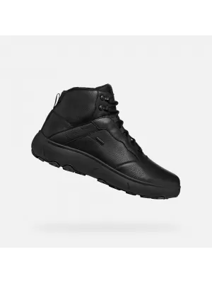 Herren-Stiefeletten GEOX NEBULA + GRIP AB G006828 SCHWARZ