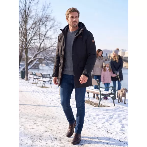  Herren-Winterjacke ALTISPORT GERRY SCHWARZ 