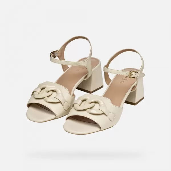  Damensandalen GEOX NEW ERAKLIA 50 T CREMIG 