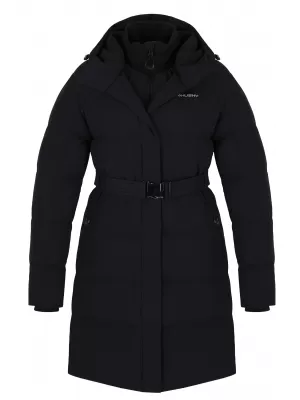 Damenmantel HUSKY NERINE L HT0-0884 SCHWARZ