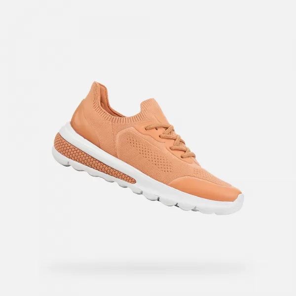  Damen-Sneaker GEOX SPHERICA ACTIF ORANGE 