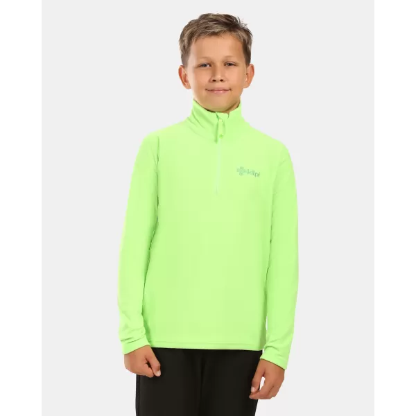  Fleece-Sweatshirt für Kinder KILPI ALMERI-J ZJ0204KI GRÜN 