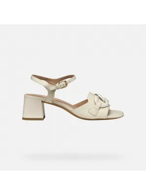 Damensandalen GEOX NEW ERAKLIA 50 T CREMIG