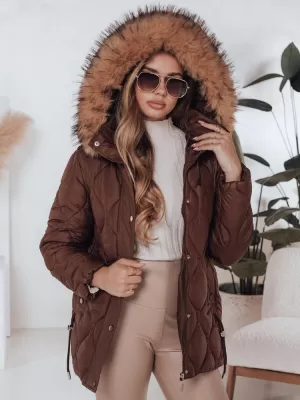 Damenjacke DSTREET TY5013 BRAUN