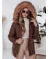 Damenjacke DSTREET TY5013 BRAUN