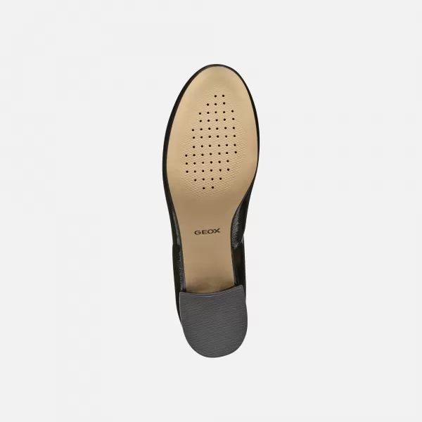  Damenschuhe mit Absatz GEOX FLORETIA SCHWARZ 