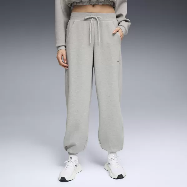  Damen PUMA W CLOUDSPUN JOGGER 52750304 HELLGRAUES HEATHER 