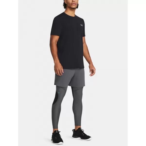  Herrenshorts UNDER ARMOUR UA PEAK WOVEN SHORTS 1376782-025 GRAU 