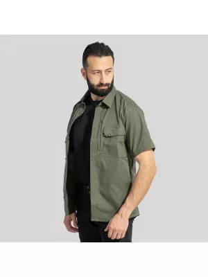 Herrenhemd PENTAGON PLATO SHIRT SHORT K02019 TARNGRÜN