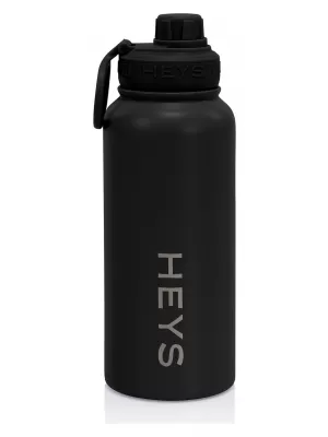 Thermosflasche HEYS AQUA WATER BOTTLE SCHWARZ
