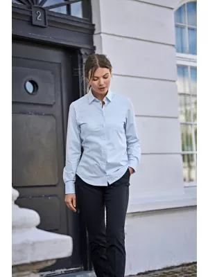 Damenhemd TEE JAYS | TJ 4031 HELLBLAU
