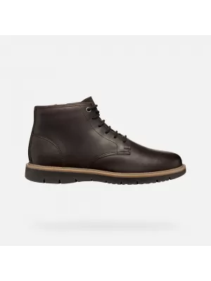 Herrenschuhe GEOX POVE G011452 DUNKELBRAUN