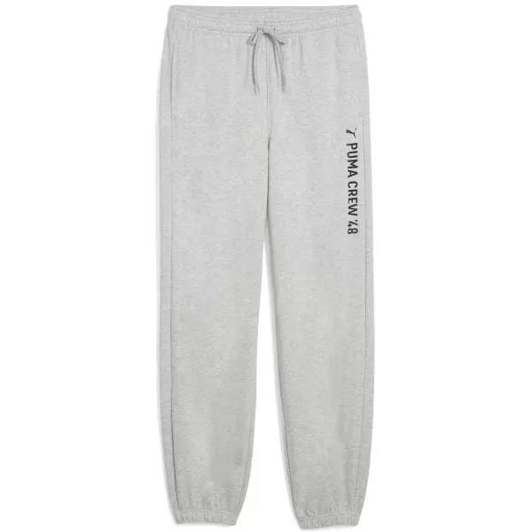  Herren-Jogginghose PUMA M GRAPHIC FRENCH TERRY JOGGER 52770304 HELLGRAUES HEIDEKRAUT 