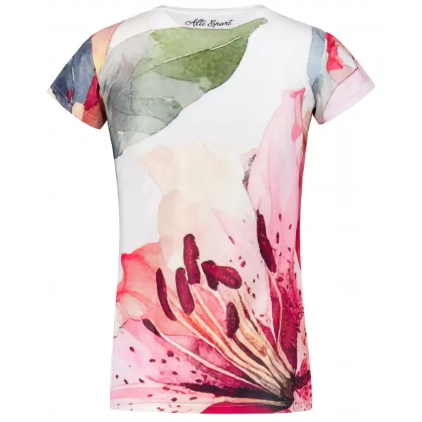  Frauen Freizeit t -Shirt Premium ALTISPORT VOJ/ALW117TR06 LILIENLICHT 