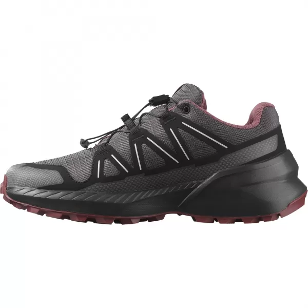  Damenschuhe SALOMON SPEEDCROSS PEAK W ASPHALT/SCHWARZ/NOCTURNE 