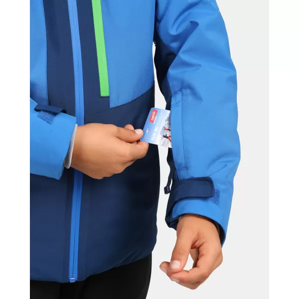  Skijacke für Jungen KILPI DENVER-JB ZJ0101KI BLAU 