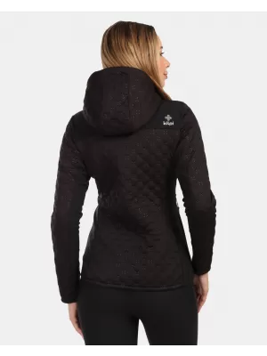 Fleece-Sweatshirt für Damen KILPI NEVIA-W ZL0212KI SCHWARZ