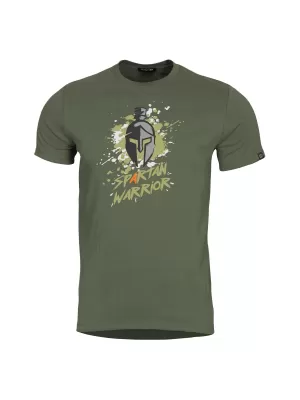 T-Shirt PENTAGON AGERON SPARTAN WARRIOR K09012 OLIVGRÜN