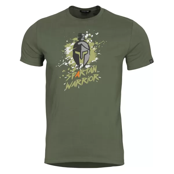  T-Shirt PENTAGON AGERON SPARTAN WARRIOR K09012 OLIVGRÜN 