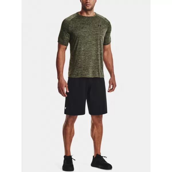  Herren-T-Shirt UNDER ARMOUR UA TECH 2.0 SS TEE 1326413-390 GRÜN 
