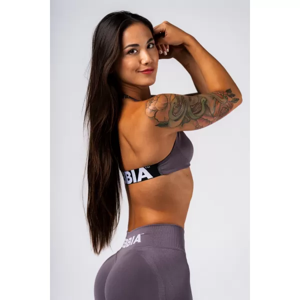  Nahtloser Lift-up-Sport-BH FLOW SEAMLESS 495 DARK GREY Nebbia 