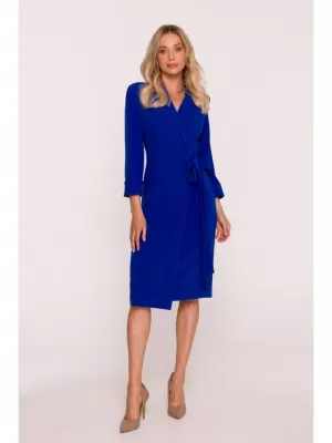 Kleid STYLOVE S415 KÖNIGSBLAU