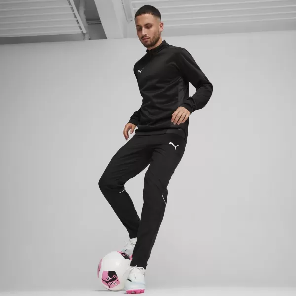  Hemd PUMA TEAMGOAL TRAINING 1/4 ZIP TO 658629_03 PUMA SCHWARZ/WEIß/DUNKELGRAU 