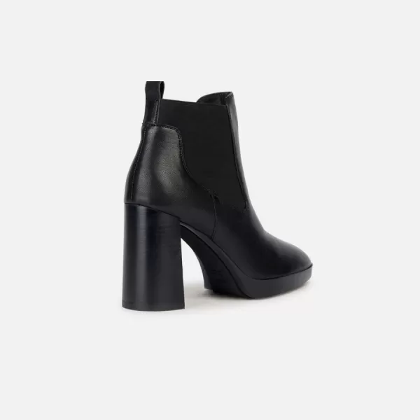 Damen-Schnürschuhe GEOX TEULADA SCHWARZ 