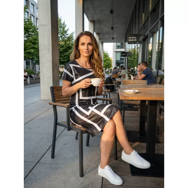  Damen erweitert T -Shirt Premium ALTISPORT VOJ/ALW085SAT02 SCHWARZ 