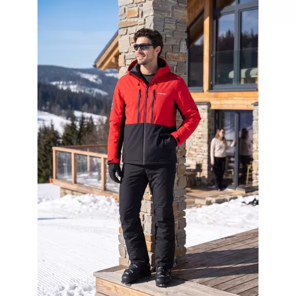  Herren-Winterjacke ALTISPORT GALLANT ROT 