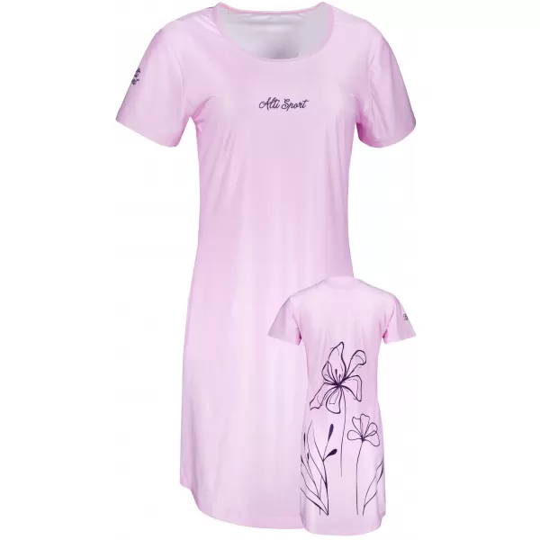 Damen erweitert T -Shirt Premium ALTISPORT VOJ/ALW075SAT02 HELLROSA 