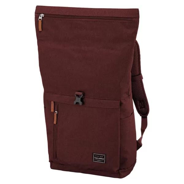  Rucksack TRAVELITE BASICS ROLL-UP BACKPACK BURGUND 