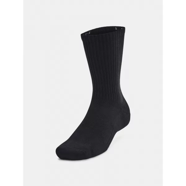  Socken UNDER ARMOUR UNISEX UA TC 3PK CREW 1386311-001 SCHWARZ 