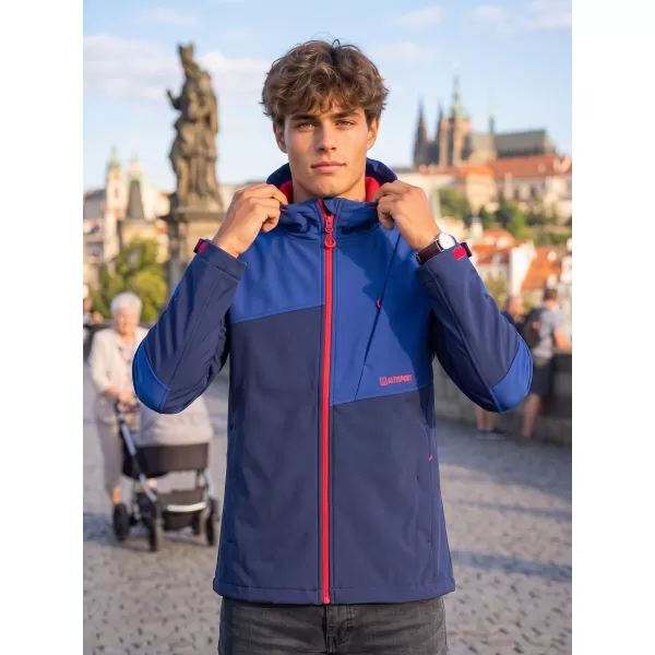  Herren -Softshelljacke ALTISPORT GAN BLAU 