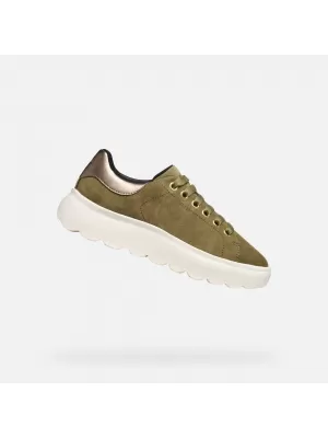 Damen-Sneaker GEOX SPHERICA EC4.1 G009311 KHAKI